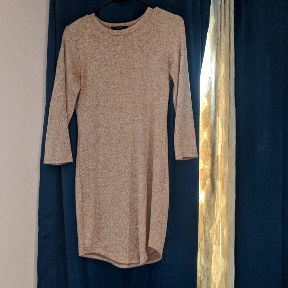 Light sweater dress